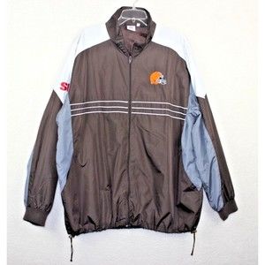 Cleveland Browns SI Sports Illustrated Reebok NFL Team Apparel Windbreaker 2XL